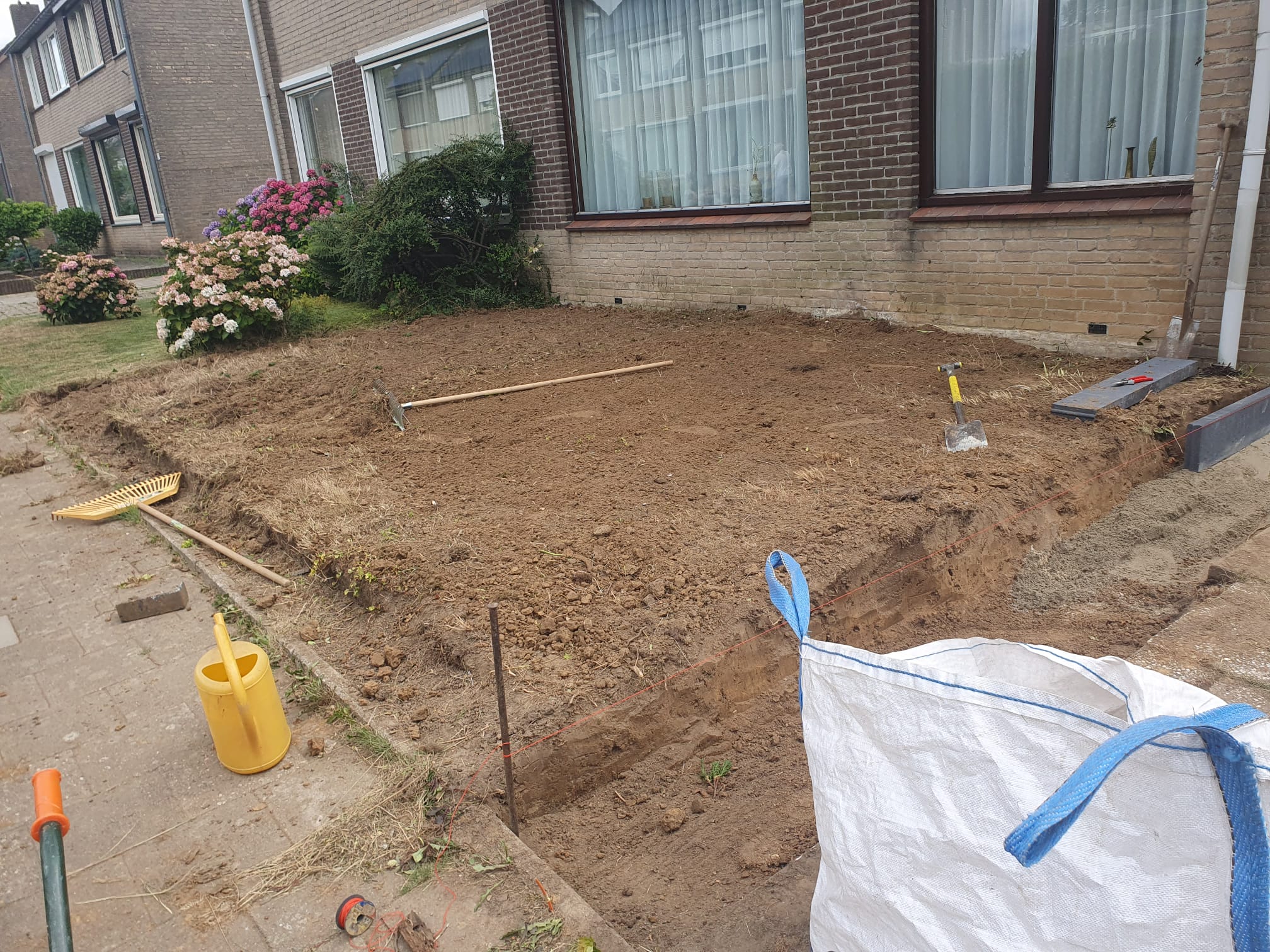 Grondwerk & Drainage door Rosatuinen hovenier